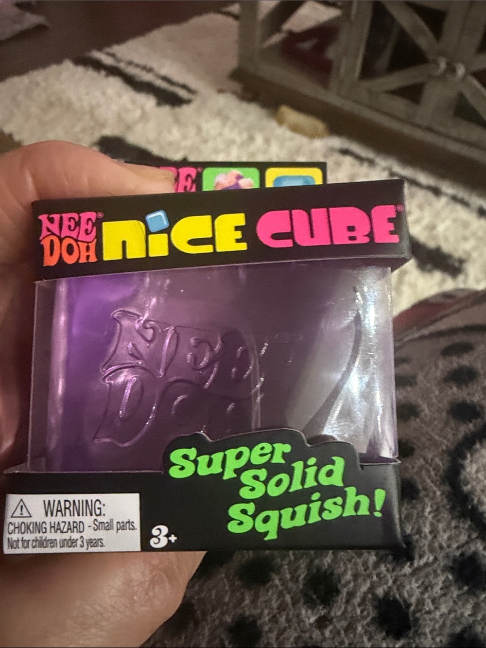 Nice Cube Super Solid Squish! - Purple